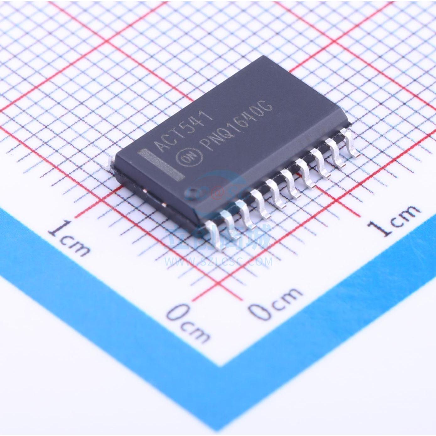 缓冲器/驱动器 MC74ACT541DWG SOIC-20_300mil ON 全新原装进口