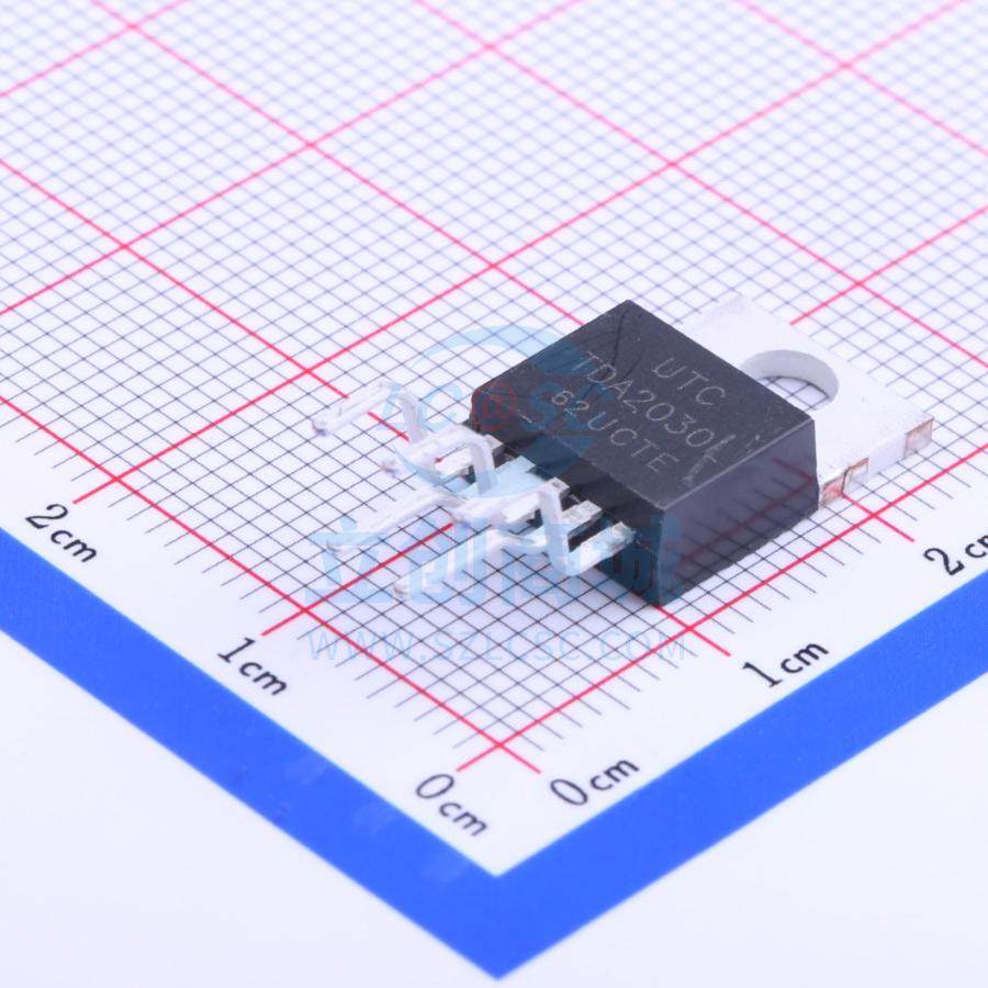 音频功率放大器 TDA2030L-TB5-T TO-220B UTC(友顺)