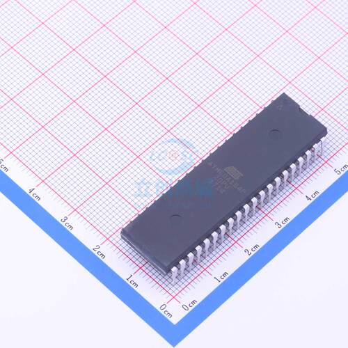 单片机(MCU/MPU/SOC) ATMEGA164P-20PU PDIP-40 MIC 全新原装进口