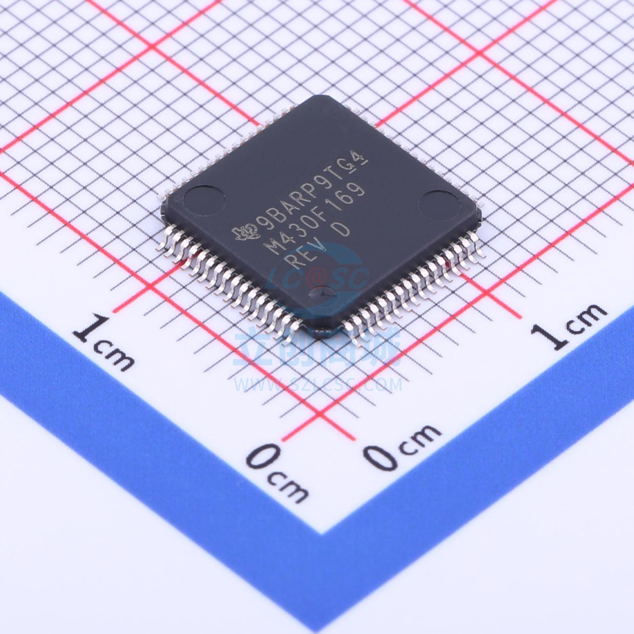 单片机(MCU/MPU/SOC) MSP430F169IPM LQFP-64 TI 全新原装进口