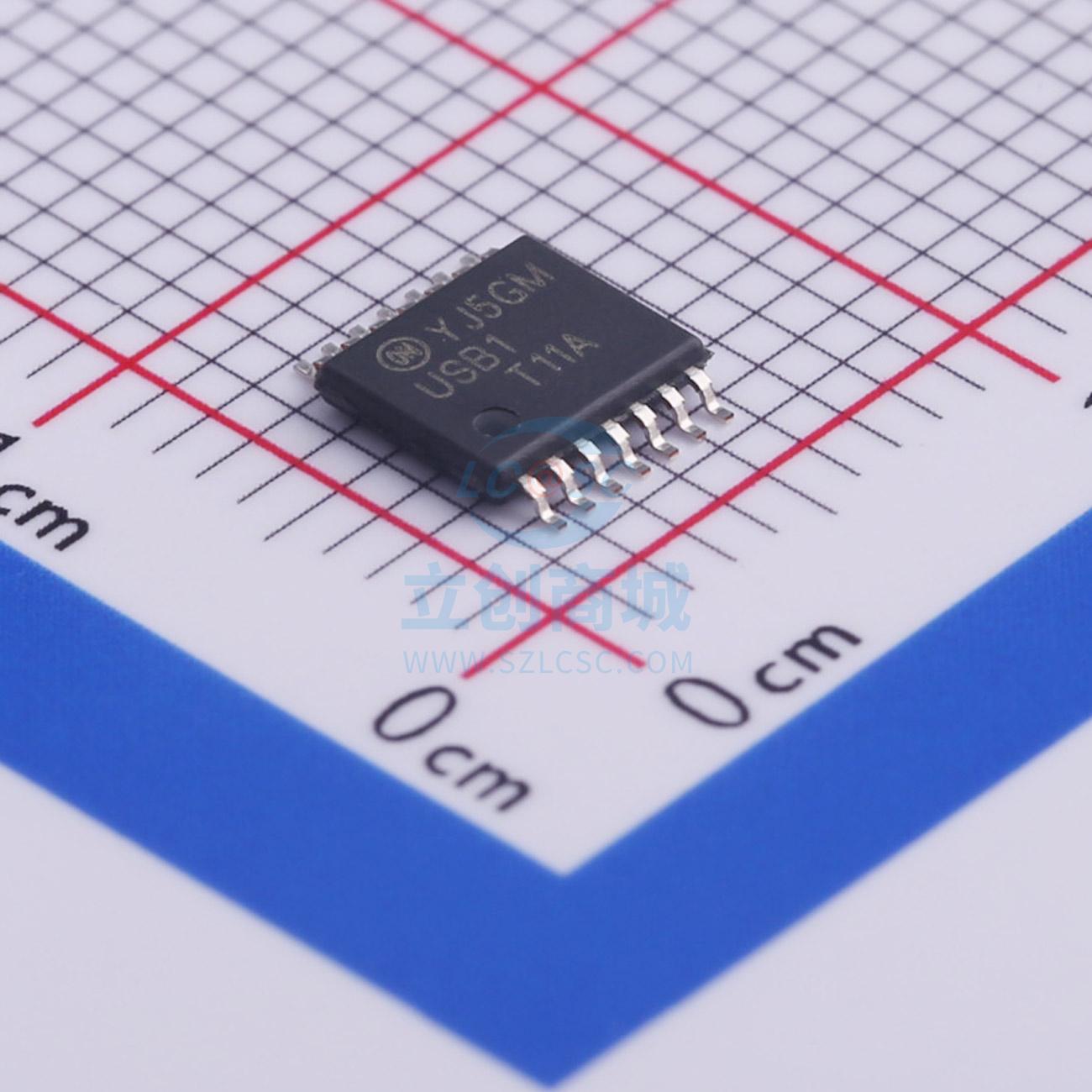 USB芯片 USB1T11AMTCX TSSOP-14 onsemi(安森美)