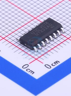 RS232芯片 UT232AG-S16-R SOP-16 UTC(友顺)