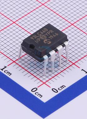 EEPROM 93LC66B-I/P DIP-8 MIC 全新原装进口
