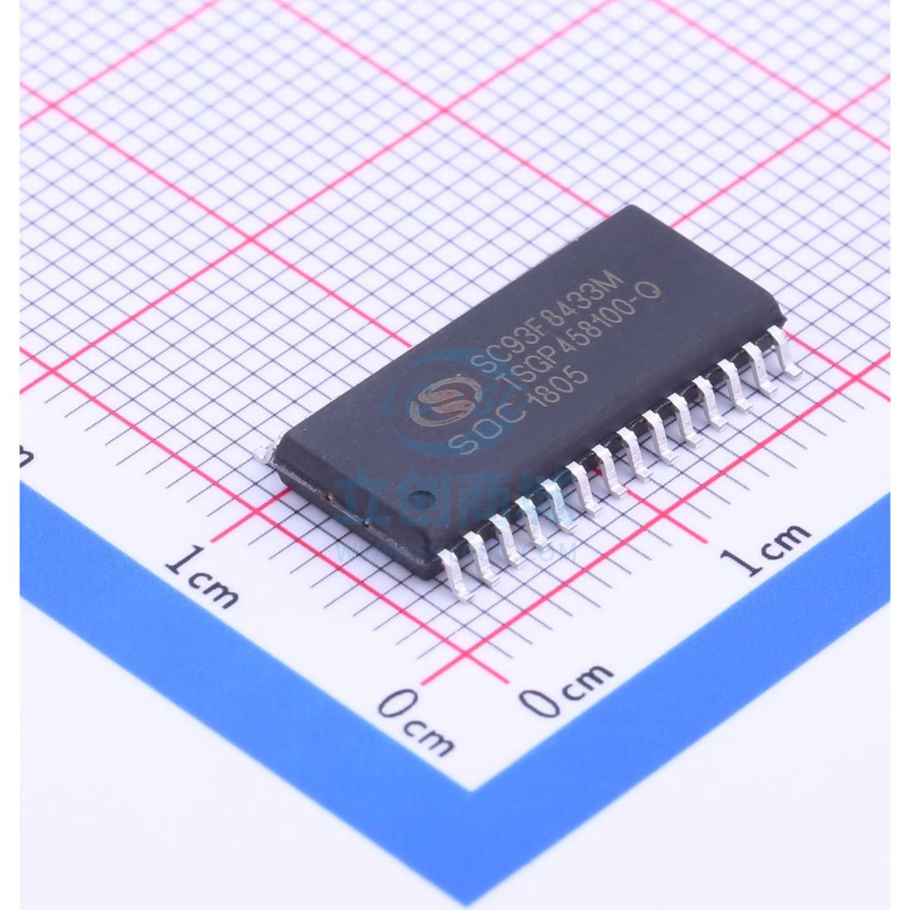 单片机(MCU/MPU/SOC) SC93F8433M28U SOP-28L 全新原装进口