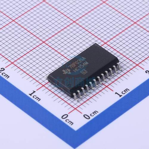 信号开关/编解码器/多路复用器 CD74HC154M96 SOIC-24 TI 全新原