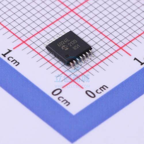运算放大器 MCP6024T-E/STV07 TSSOP-14 全新原装进口