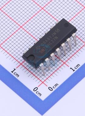 逻辑门 SN74HC27N PDIP-14 TI 全新原装进口