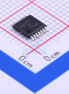 反相器 74ACT04MTCX TSSOP-14 ON 全新原装进口