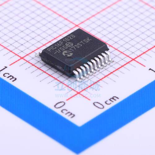 单片机(MCU/MPU/SOC) PIC16F1828-I/SS SSOP-20_208mil MIC 全新