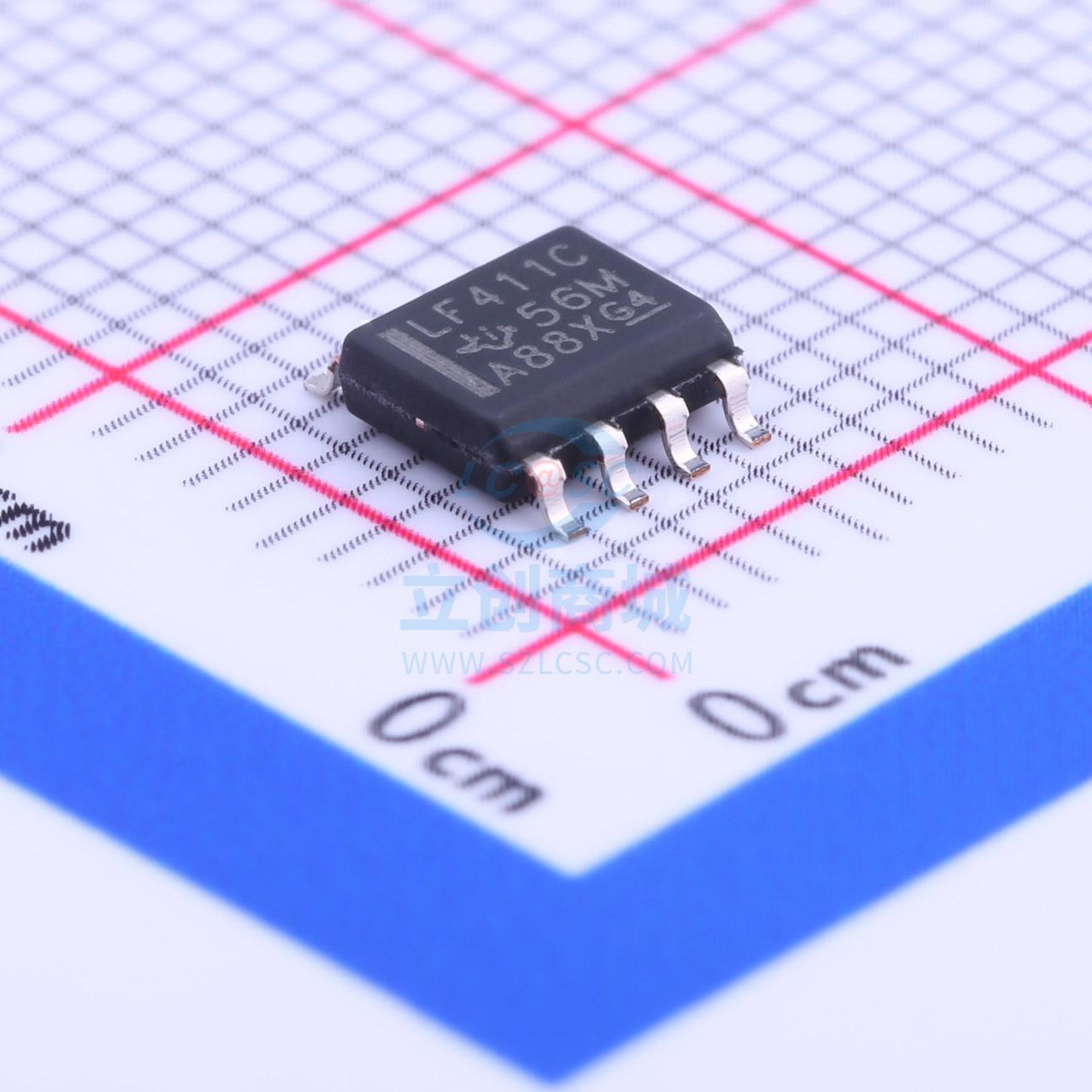 运算放大器 LF411CDR SOIC-8_150mil TI()