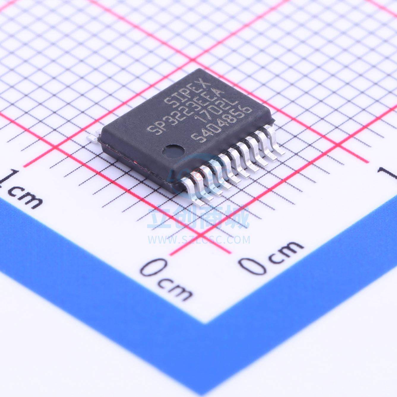 RS232芯片 SP3223EEA-L/TR SSOP-20_208mil MaxLinear