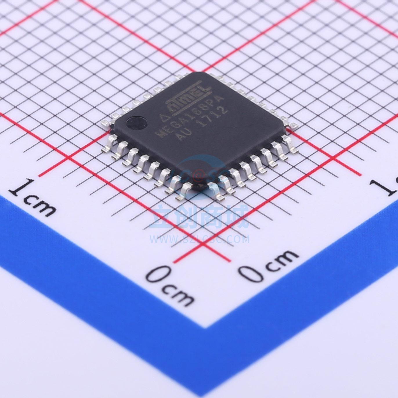 单片机(MCU/MPU/SOC) ATMEGA168PA-AU TQFP-32_7x7x08P MIC 全新