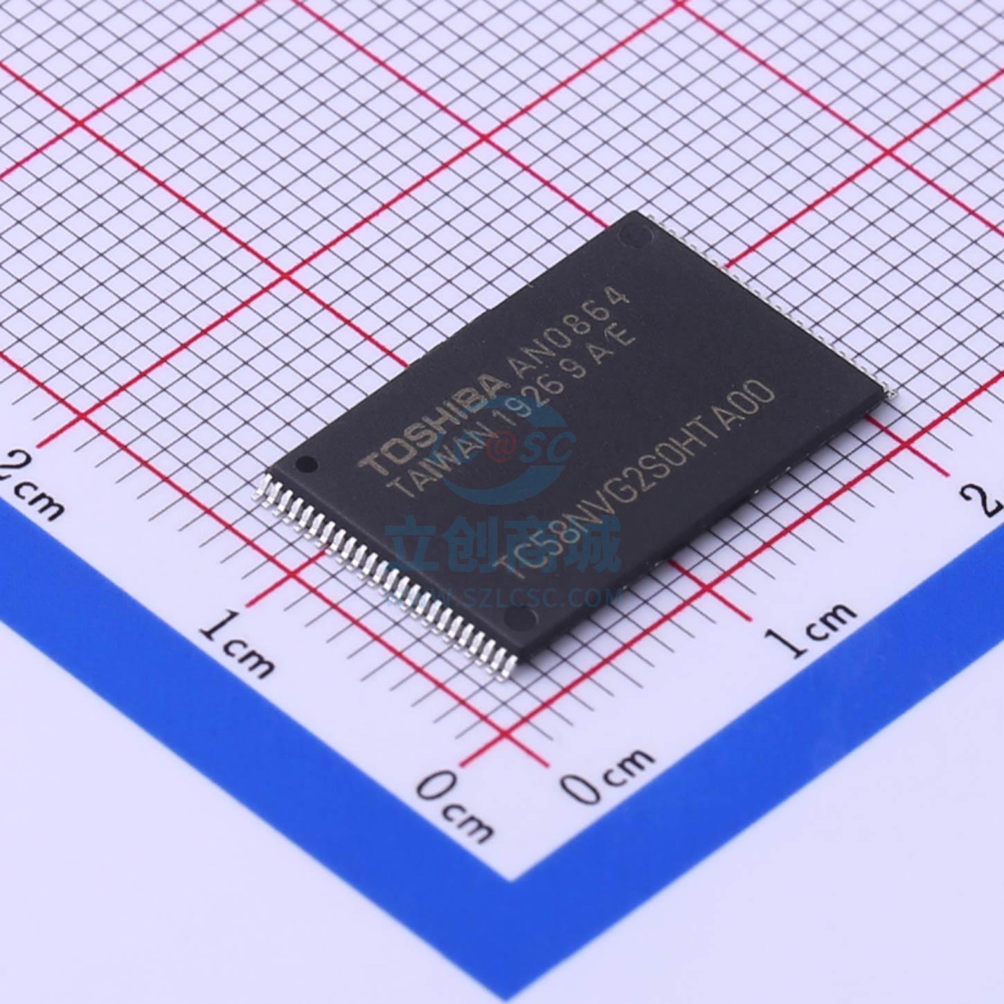 NAND FLASH TC58NVG2S0HTA00 TSOP-48 KIOXIA(铠侠)