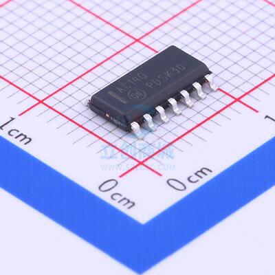 反相器 MC74AC14DR2G SOIC-14 ON 全新原装进口