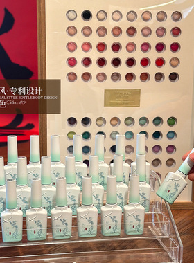 网红新款和小妹甲油胶80色全套国风高档显白美甲色胶指甲油胶