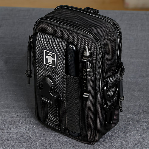 穿腰带腰包7寸加厚单肩斜跨