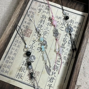 盗墓笔记系列手机链 印象同款手作串珠新中式包包挂件国风潮挂饰