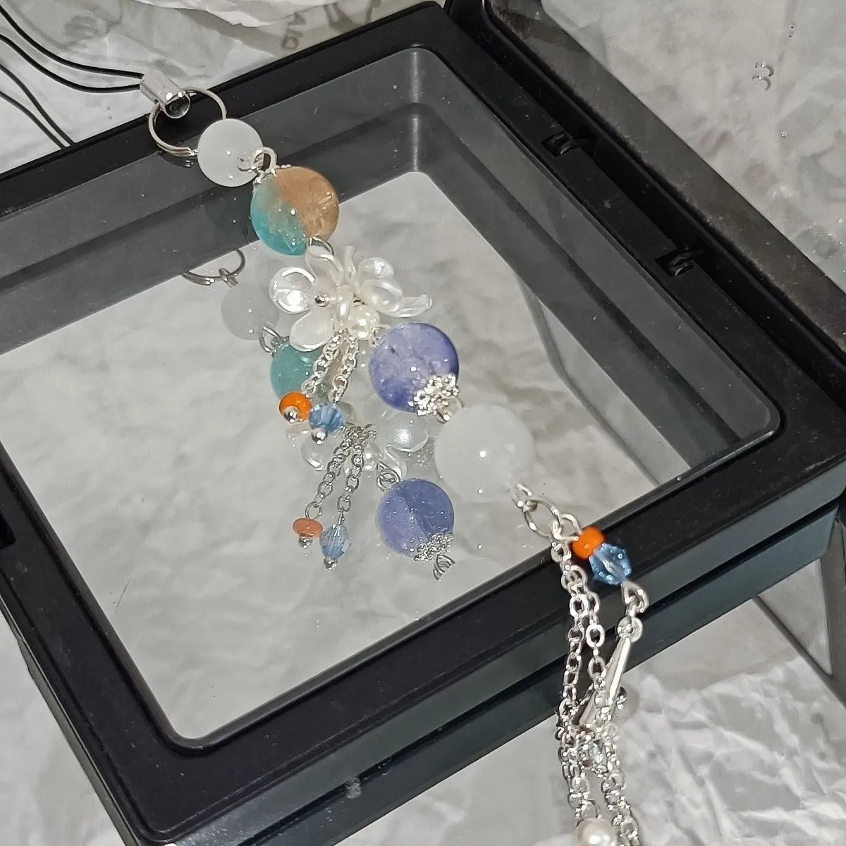 手作忘川风华录汤显祖印象手机挂链汤显祖衍生周边礼物ccd包挂件