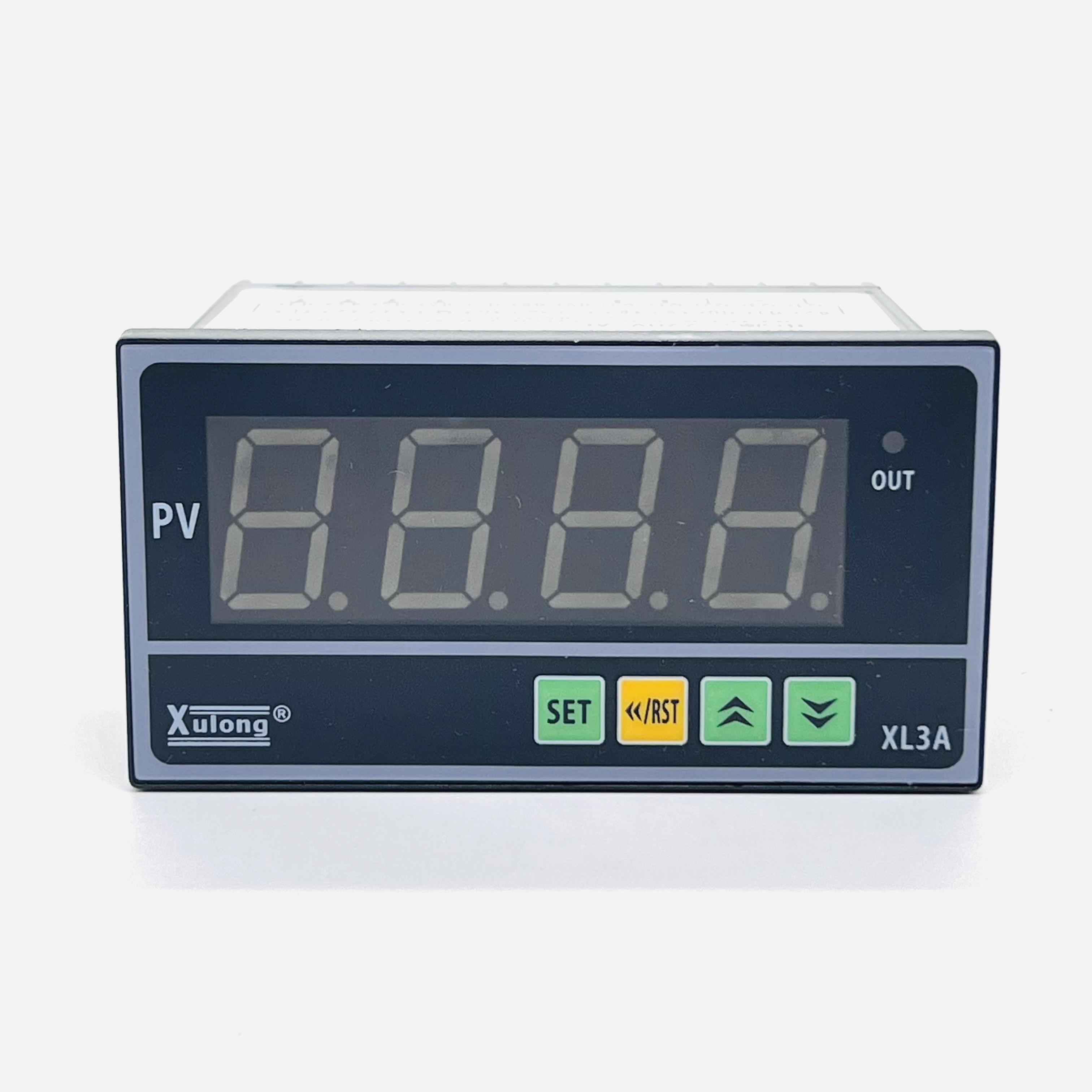 Xulong XL3A-NB RB IB 传感器专用显示表 输入 0-10V 4-20mA 75mV