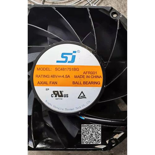 原装SJ SC481751BG 48V 4.5A 17CM 空压机变频器散热风扇