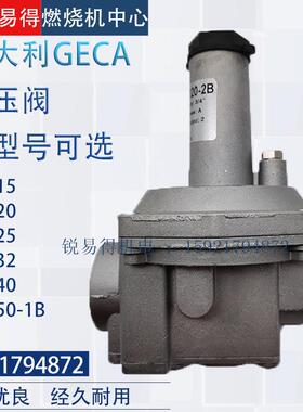 意大利GECA集咖减压阀RG015RG020RG025RG032 RG040 RG050-1B