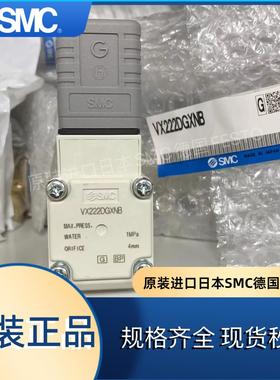 原装SMC电磁阀VX222AAXB VX220AAXB VX222 DGXNB DG VX220AG AA