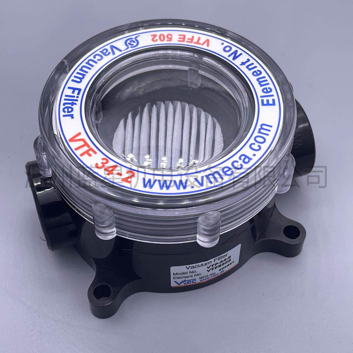 韩国VTEC VMECA真空过滤器VTF34-96 VTF-34-96 VTF34-2 VTF12-2