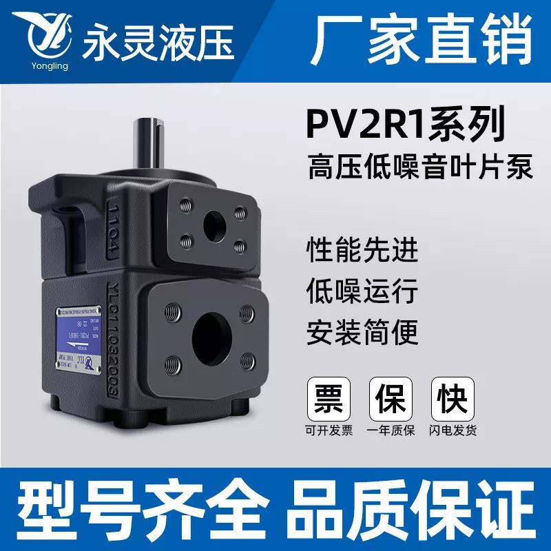 仙居YLC永灵液压油泵PV2R1-8 12/14/17/19/23/25/28/31RAF1叶片泵