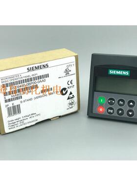 全新西门子变频器M440 M420面板BOP操作面板6SE6400-0BP00-0AA0