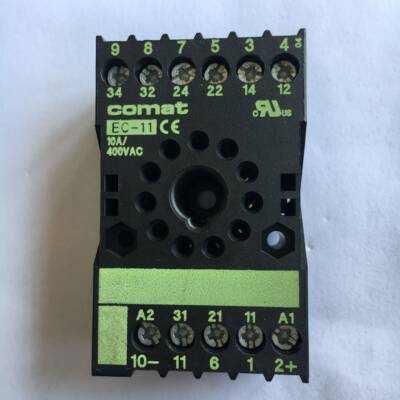 原装COMAT继电器底座EC-11配套C5/C3-A30 A30X A30DX A30FX A30D