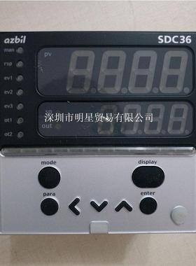 数字显示调节器C36TR1UA2100 SDC36温控器原装正品