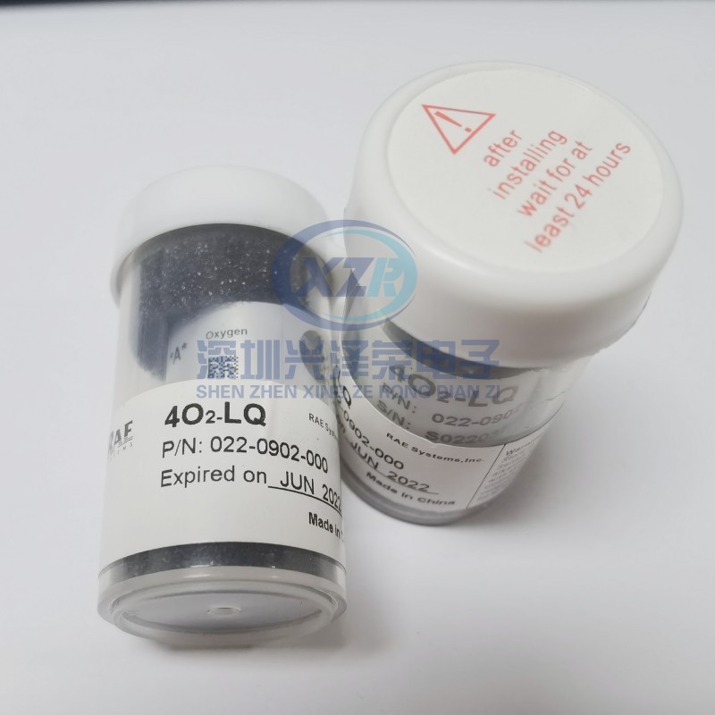 华瑞RAE PGM-2500 4O2-LQ P/N:022-0902-000 O2氧气传感器原装