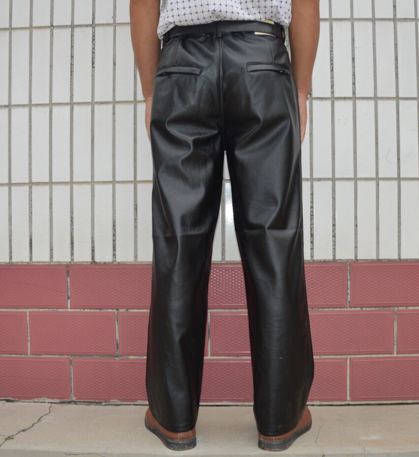 Pantalon cuir homme en vrac pour hiver - Ref 1482975 Image 3