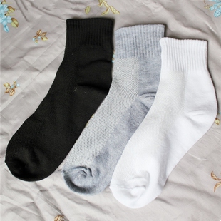 棉袜透气50双批发 旅行汗蒸便宜免洗100装 一次性袜子男士 中筒夏季