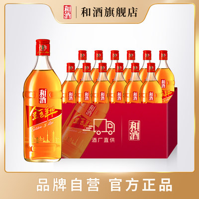 金色年华五年500ml*12瓶上海黄酒