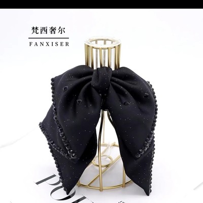 YM3822【幽情】优雅气质钻马尾夹