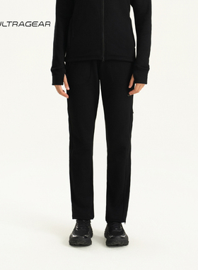 户外运动跑步中性款抓绒防风保暖长裤 *3兜口袋 | 优极UltraGear