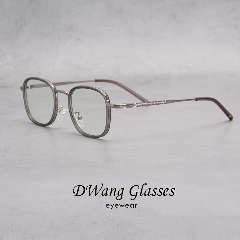 复古个性男女雕花镜腿TR90眼镜