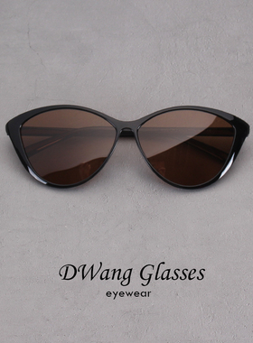 超轻TR90佩戴无感猫眼大框太阳镜女复古显瘦气质偏光防紫外线墨镜