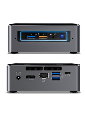 英特尔Intel nuc主机 迷你电脑小型办公家用HTPC工控小主机黑苹果