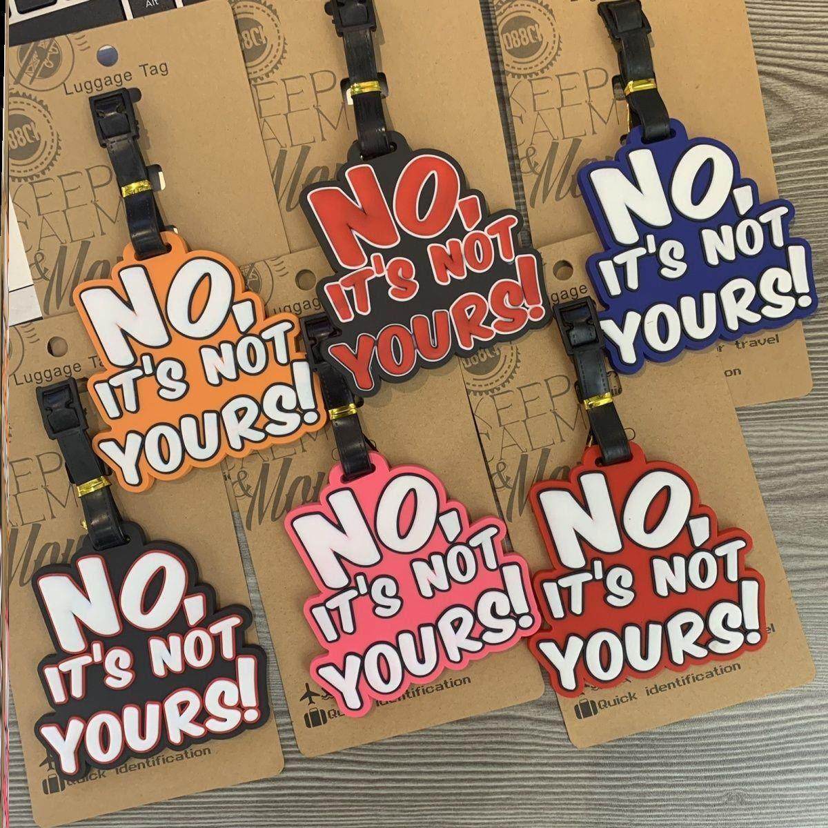 行李箱标记可爱涂鸦创意英文世界地标提示行李牌旅行登机托运吊牌