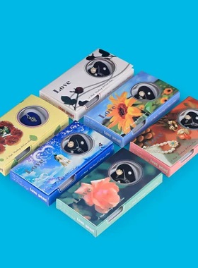 贝壳开蚌珍珠活蚌自己开盲盒易拉罐河蚌diy吊坠项链礼盒淡水情侣