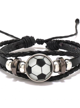 潮韩版配饰儿童男女简约动漫手镯手链配饰男童街舞闺蜜情侣小男孩