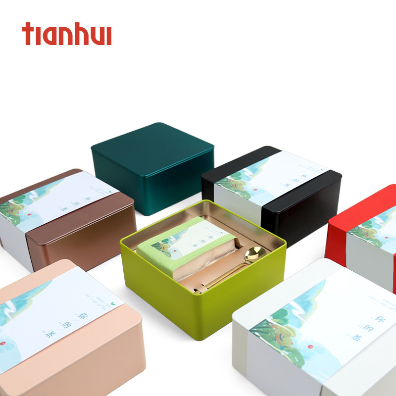 天汇包装茶叶罐铁罐马口铁茶叶包装盒空礼盒高档大号密封罐储茶罐