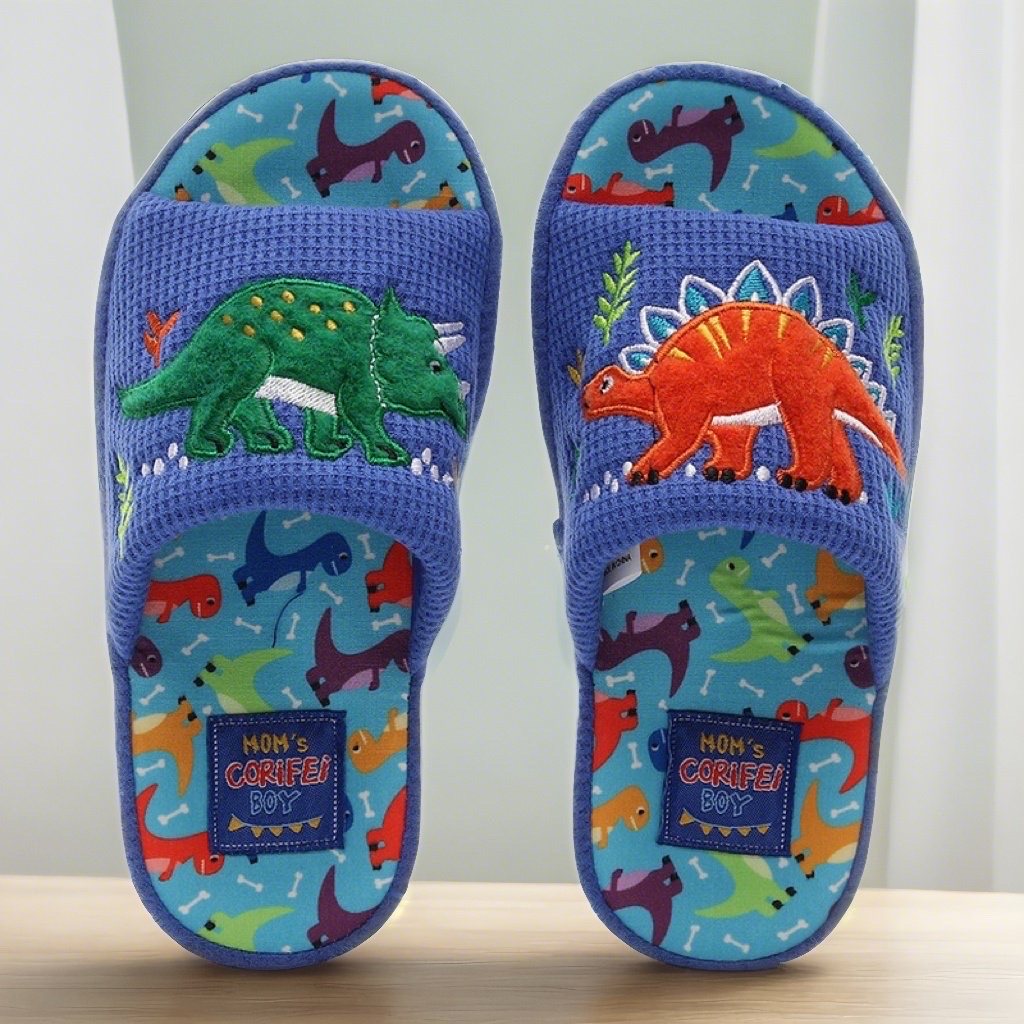 儿童拖鞋2024新款男孩恐龙大童室内无声轻便足弓春秋露趾布艺防滑,童鞋/婴儿鞋/亲子鞋,儿童棉拖鞋,淘宝优惠券,粉丝福利购,淘宝优惠卷
