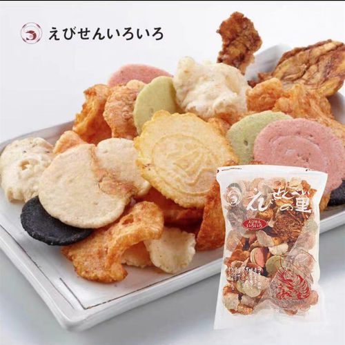 仙贝故里虾片日本杂锦虾片