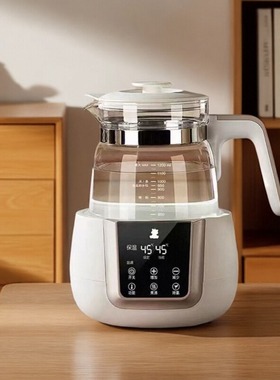 小白熊恒温调奶器智能暖奶器温奶器多功能冲奶粉机恒温热水壶0857