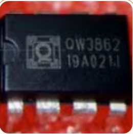 QW3862电动车充电电源管理芯片直插8脚集成块模块