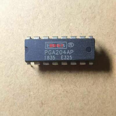 PGA204AP 线性仪表放大器 PGA204 现货DIP-16双列直插集成块