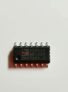 贴片IC AD8604ARZ AD8604AR   AD8604  SOP14 放大器原装拆机